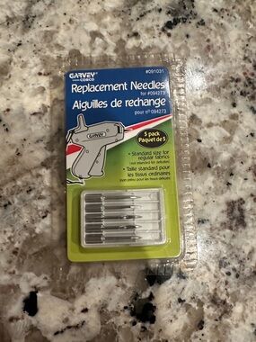 NEW Garvey Replacement Needles for Clothing Tag Attachers